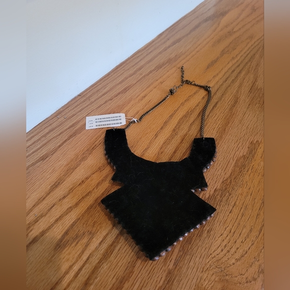 NEW Brown, Tan, & Teal Beaded Boho Necklace - Picture 3 of 4